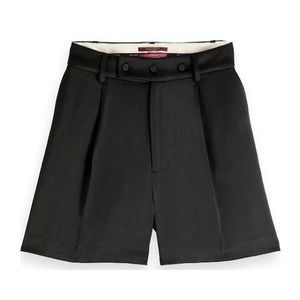 Scotch & Soda Shiny Twill Shorts Black size xs new with tags